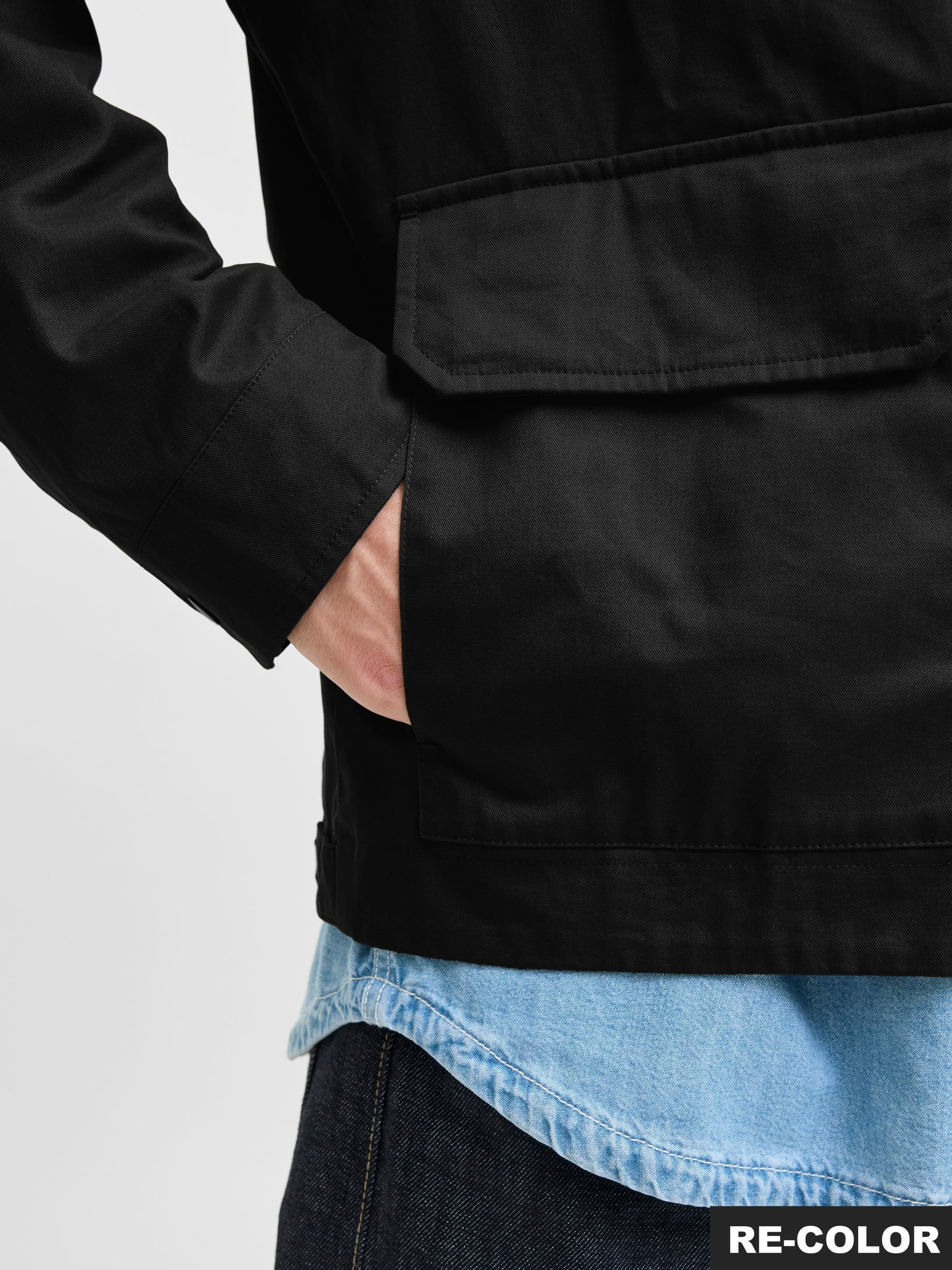Buy JACK & JONES Black Barn Utility Jacket from Next USA