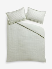 Σετ παπλωματοθήκης και μαξιλαροθήκης διπλής όψης Gingham - Εικόνα 5 από 5