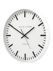 Gallery Home Chrome Longstone Clock 40cm - Image 2 of 5