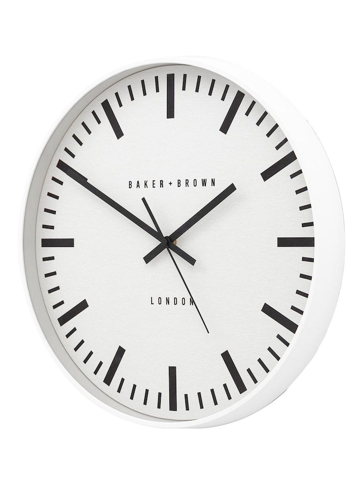 Gallery Home Chrome Longstone Clock 40cm - Image 2 of 5