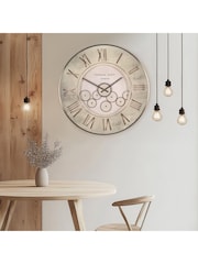 Thomas Kent Clocks Stone Cog 30 Horizon Wall Clock - Image 1 of 2