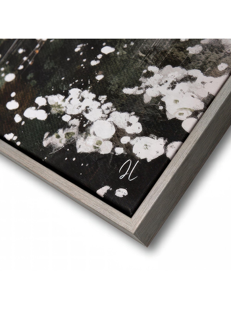 Art Marketing Green Grey Summer Splendour Wall Art - Image 2 of 4