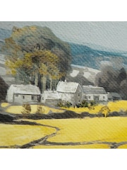 Art Marketing Green Grey Summer Splendour Wall Art - Image 3 of 4
