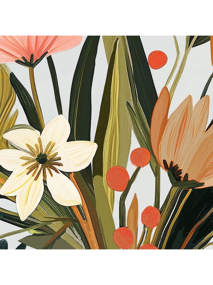 Art Marketing Multicoloured Wild at Heart Print Wall Art - Image 2 of 4
