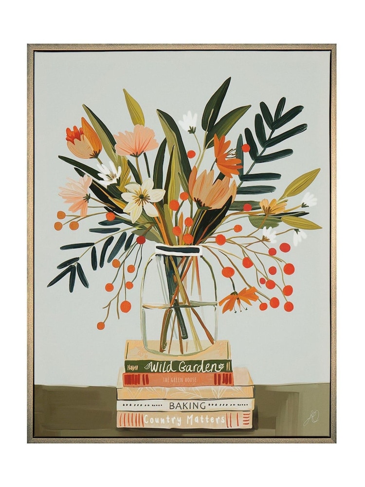 Art Marketing Multicoloured Wild at Heart Print Wall Art - Image 4 of 4