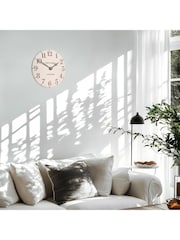 Thomas Kent Clocks Shy Pink 12" Willow Wall Clock - Image 1 of 5