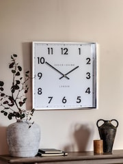 Gallery Home Chrome Pinehurst Wall Clock - Image 1 of 6