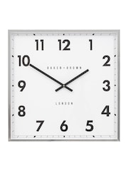 Gallery Home Chrome Pinehurst Wall Clock - Image 3 of 6