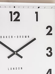Gallery Home Chrome Pinehurst Wall Clock - Image 6 of 6