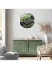 Thomas Kent Clocks Emerald 26" Coral Wall Clock - Image 1 of 4
