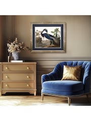 Art Marketing Blue Green Louisiana Heron Wall Art - Image 1 of 4