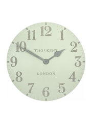 Thomas Kent Clocks Pearl Green 20" Willow Wall Clock - Image 2 of 2