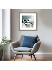 Art Marketing Blue Grey Sea Spirit Wall Art - Image 1 of 4