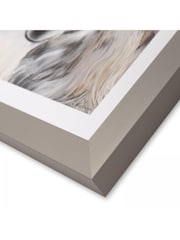 Art Marketing Brown Blue Eey and Ore Wall Art - Image 3 of 4