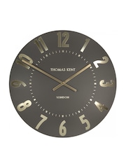 Thomas Kent Clocks Espresso 20'' Cedar Wall Clock - Image 2 of 2