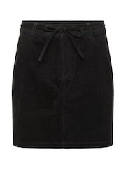Kaffe Cotton KAkerstin A-Line Black Skirt - Image 5 of 6