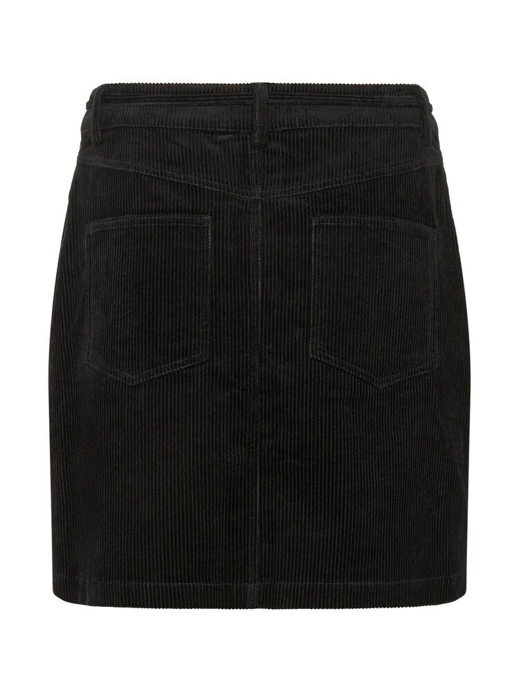 Kaffe Cotton KAkerstin A-Line Black Skirt - Image 6 of 6
