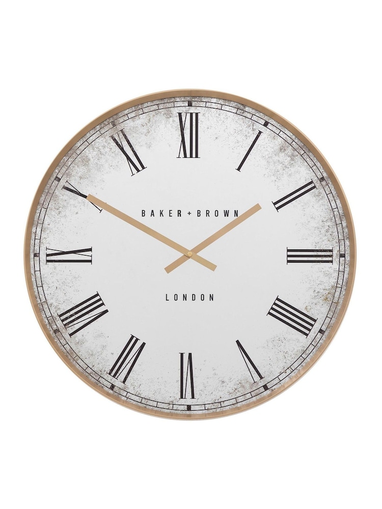 Gallery Home Gold Chesterfield Wall Clock 50cm - Image 1 of 5