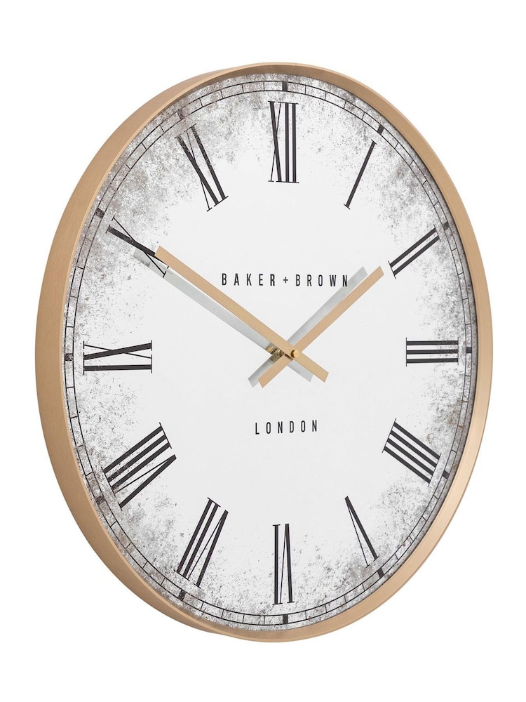 Gallery Home Gold Chesterfield Wall Clock 50cm - Image 2 of 5