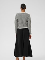Kaffe Grey KAellery Long Sleeve Knit Cardigan - Image 2 of 6