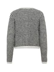 Kaffe Grey KAellery Long Sleeve Knit Cardigan - Image 6 of 6