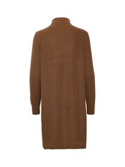 Kaffe KAlioa Long Sleeve Knit Brown Dress - Image 6 of 6