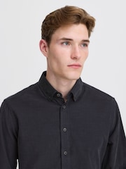 Casual Friday Blue Cfanton Baby Cord Long Sleeve Shirt - Image 4 of 8