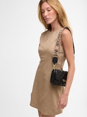 Barbour® International Black Soft Quilt Mini Soho Cross-Body Bag - Image 1 of 9