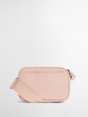 Barbour® International Light Pink Micro Qualify Crossbody Bag - Image 3 of 10
