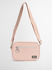 Barbour® International Light Pink Micro Qualify Crossbody Bag - Image 5 of 10