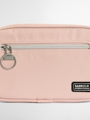 Barbour® International Light Pink Micro Qualify Crossbody Bag - Image 7 of 10