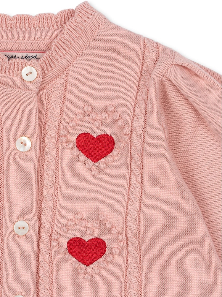 Konges Sløjd Pink Soleil Cardigan - Image 4 of 4