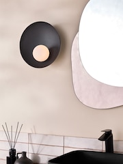 MADE.COM Black Malta Bathroom Wall Light - Image 1 of 5