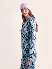 Tog 24 Blue Snowdon Thermal Base Layer Crew Neck Top - Image 5 of 8