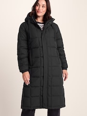 Tog 24 Black Womens Saga Heavy Padded Long Jacket - Image 2 of 8