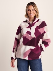 Tog 24 Purple Womens Sara Sherpa Fleece - Image 2 of 7
