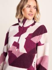 Tog 24 Purple Womens Sara Sherpa Fleece - Image 5 of 7
