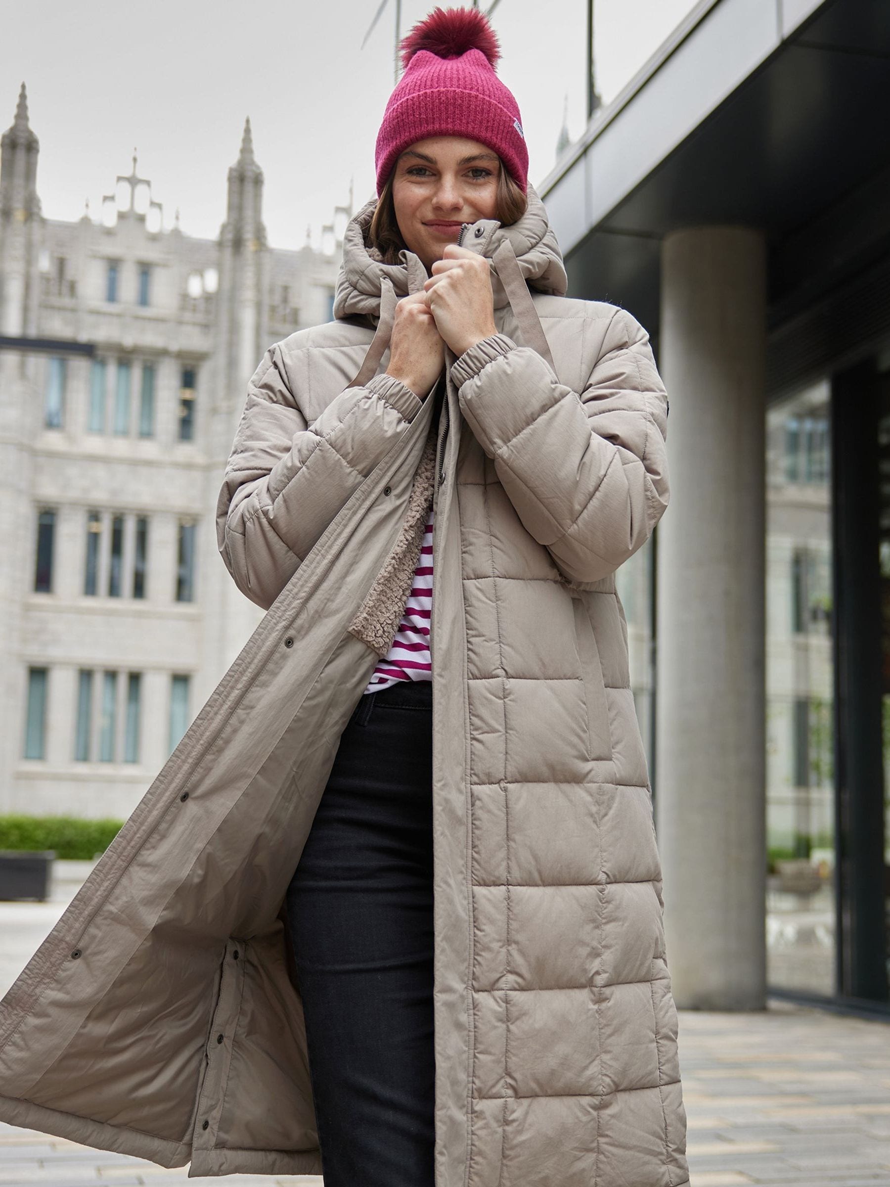 Buy Tog 24 Brown Saga Long Shower Resistant Insulated Jacket from