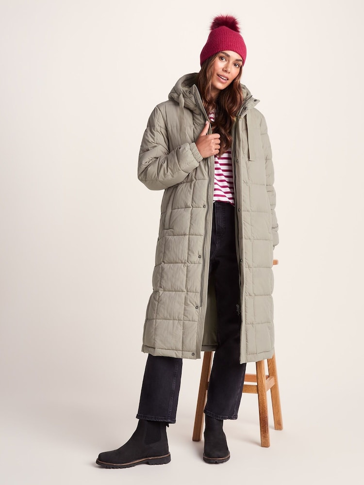 Buy Tog 24 Brown Womens Saga Heavy Padded Long Jacket from the