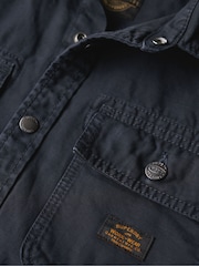 Superdry Oversized Canvas Workwear Overshirt - Imagem 5 de 5