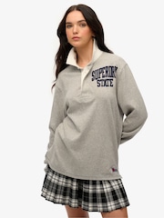 Camiseta esportiva grande de rugby da Superdry - Imagem 1 de 6