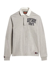 Camiseta esportiva grande de rugby da Superdry - Imagem 6 de 6