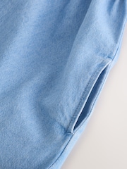 Blue Denim Button Through Short Sleeve Dress (3-16yrs) - Image 8 of 10