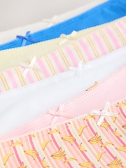 Bananas G-String Cotton Rich Knickers 7 Pack - Image 13 of 14