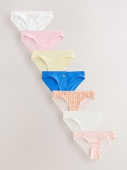 Bananas Bikini Cotton Rich Knickers 7 Pack - Image 1 of 13