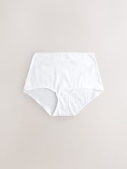 Amarelo/Branco - Pacote de calcinhas de algodão com calcinhas completas 10 - Imagem 11 de 13