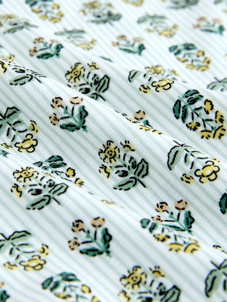 Amarelo/Branco - Pacote de calcinhas de algodão com calcinhas completas 10 - Imagem 13 de 13