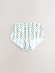 Amarelo/Branco - Pacote de calcinhas de algodão com calcinhas completas 10 - Imagem 2 de 13