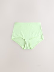 Amarelo/Branco - Pacote de calcinhas de algodão com calcinhas completas 10 - Imagem 3 de 13