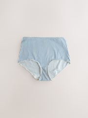 Amarelo/Branco - Pacote de calcinhas de algodão com calcinhas completas 10 - Imagem 4 de 13